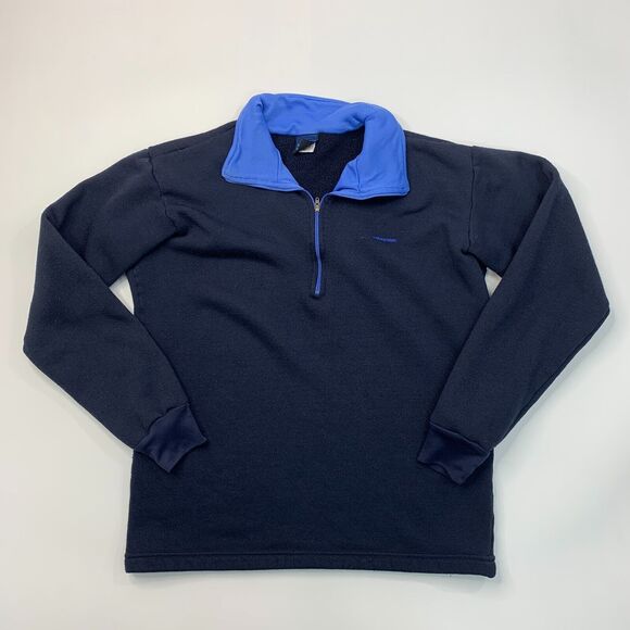 Vintage Patagonia Sweater Youth M Medium Capilene Fleece Quarter Zip Made in USA - Picture 2 of 9